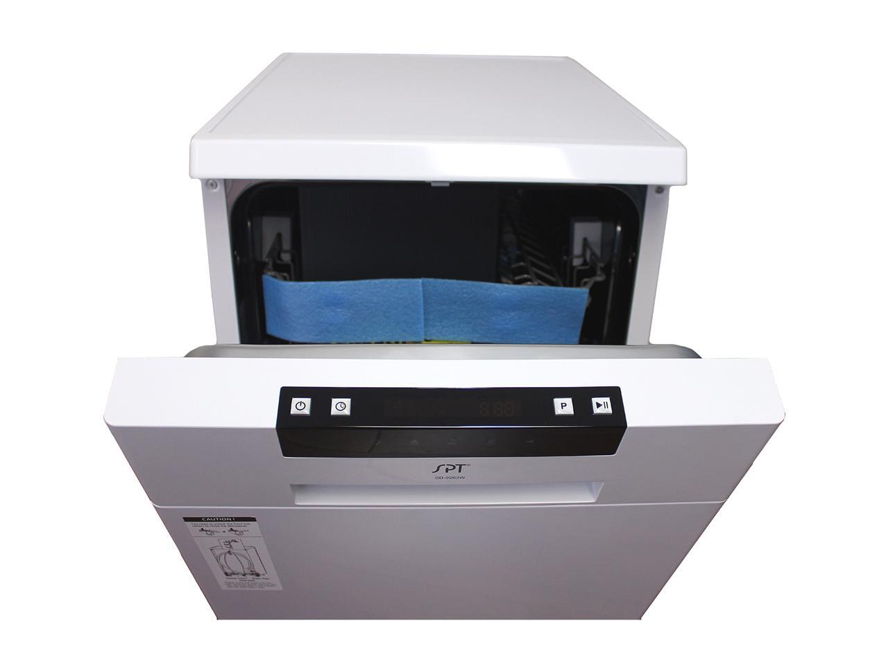 Sunpentown SD9263W 18" Energy Star Portable Dishwasher White