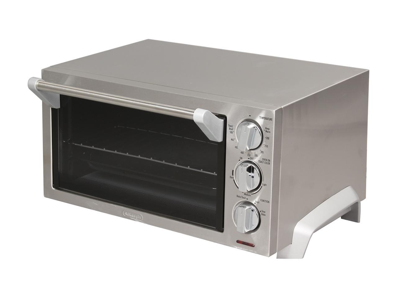 DeLonghi EO1260 Stainless Steel 6 Slice Toaster Oven