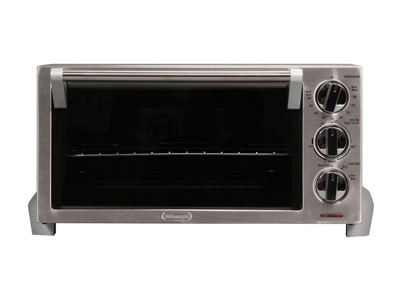 DeLonghi EO1260 Stainless Steel 6 Slice Toaster Oven
