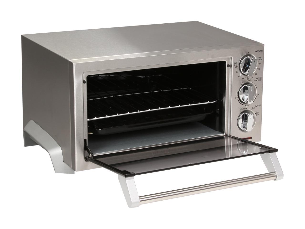 DeLonghi EO1260 Stainless Steel 6 Slice Toaster Oven