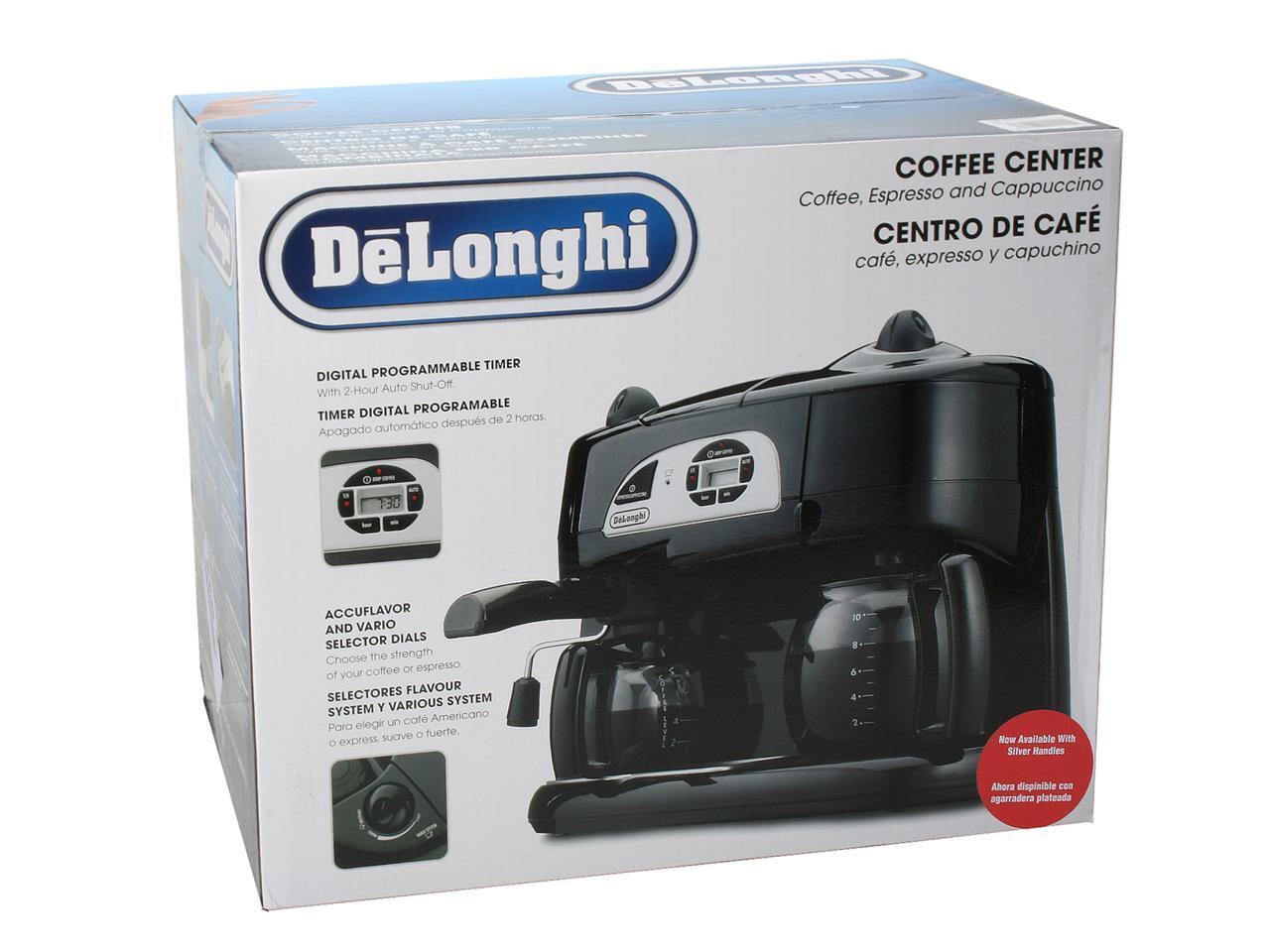 DeLonghi BCO120T Coffee and Espresso Maker Black