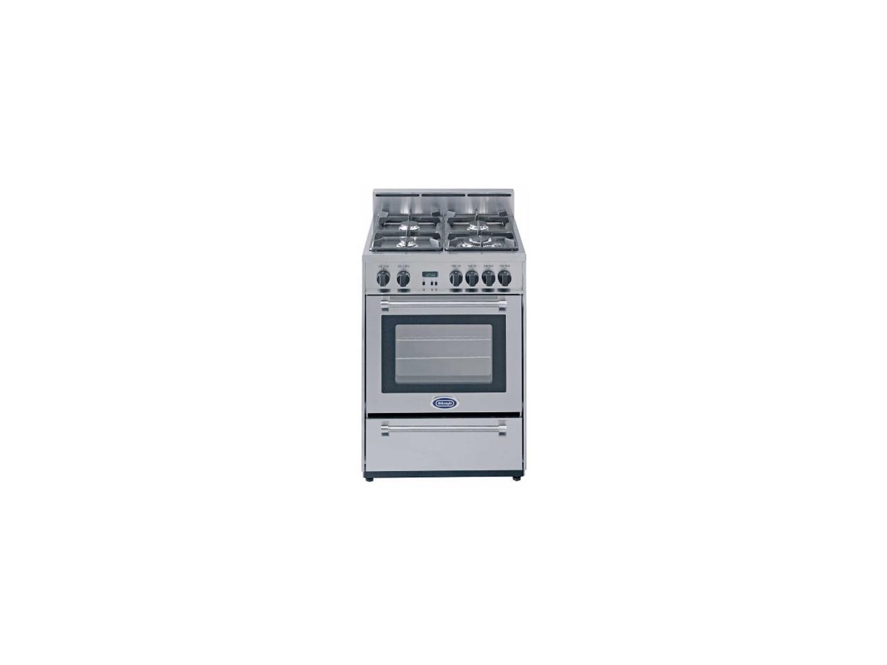 DeLonghi 24" Gas Range with 4 Sealed Burners DEFSGG 24