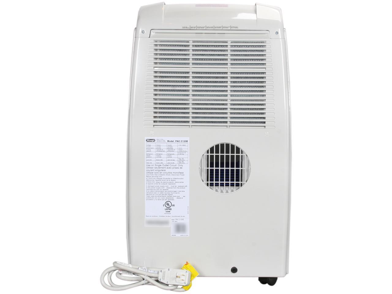 DeLonghi PAC C120E 12,000 Cooling Capacity (BTU) Portable Air