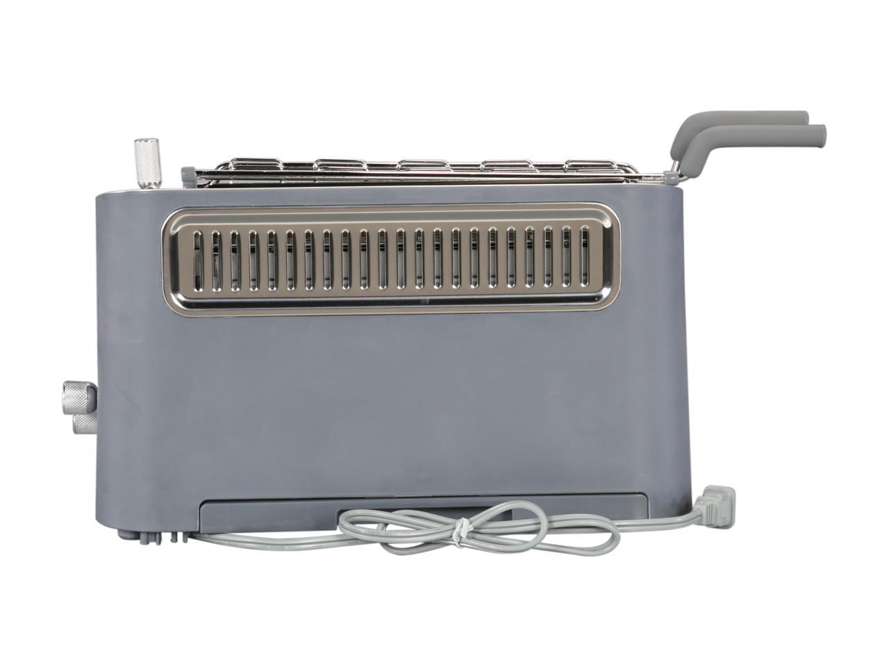 DeLonghi DTT312 Silver 2Slice Adjustable Toaster