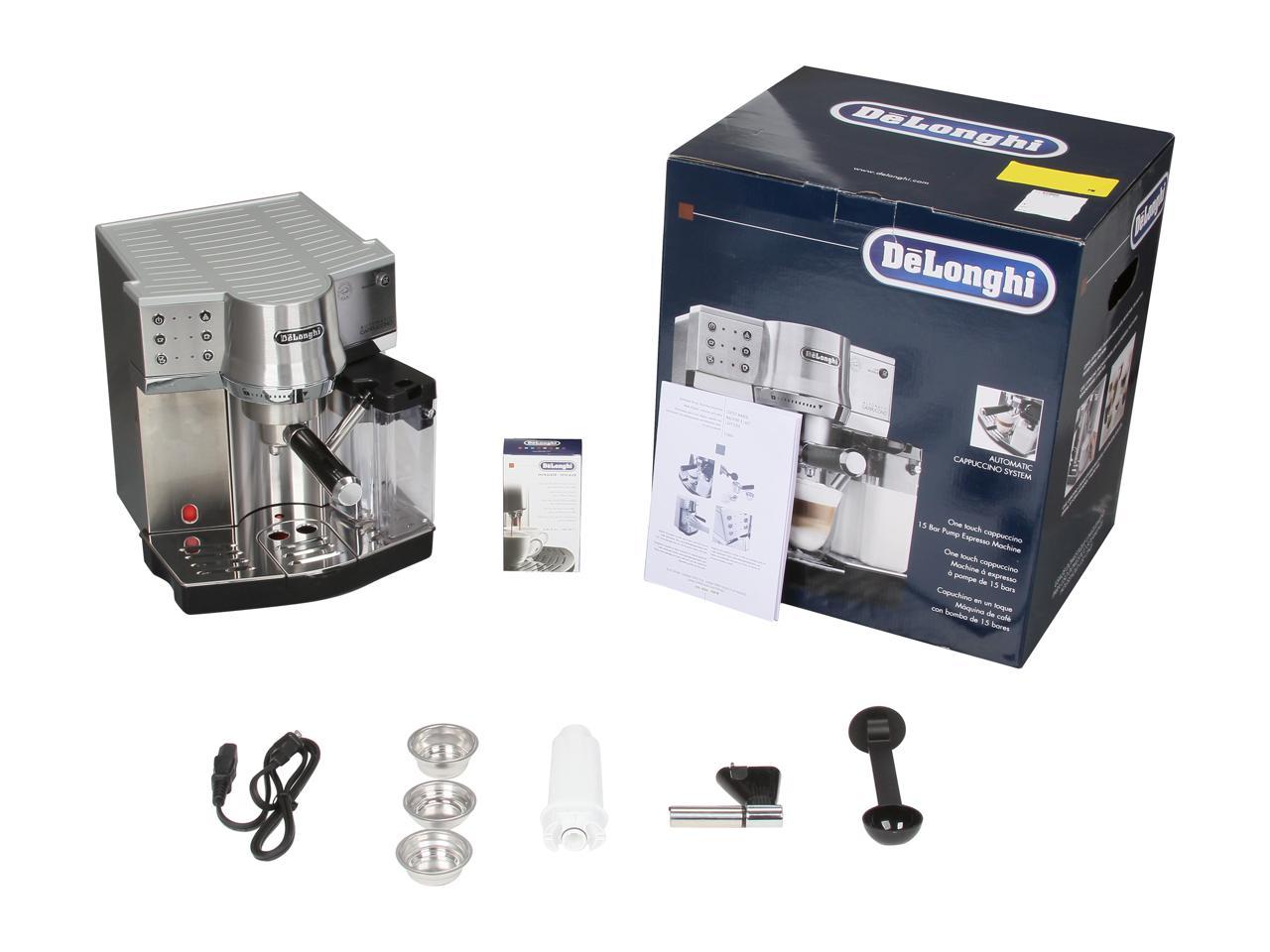 DeLonghi EC860 15 Bar Pump Driven Machine Silver - Newegg.com