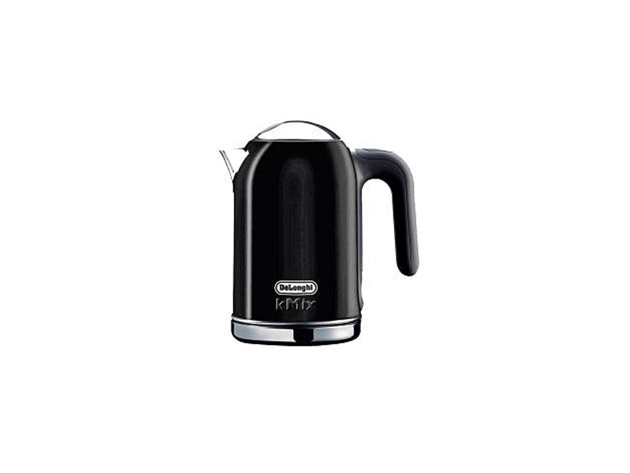 DeLonghi DSJ04BK Black kMix 1.6 Liter Electric Kettle in Black