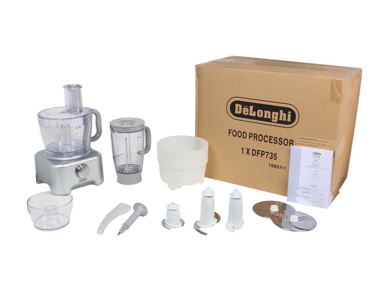DeLonghi DFP735 12Cup DualDrive DoubleFunction Food Processor