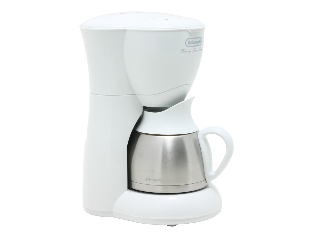 Open Box DeLonghi DC51TTW Twenty Four Seven Coffee Maker With Double