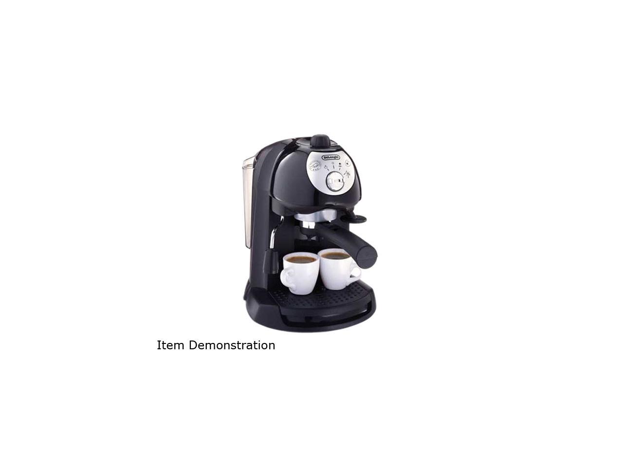 DeLonghi BAR32 Pump Espresso/Cappuccino Maker, Includes the Sempre Crema Filter Holder Black