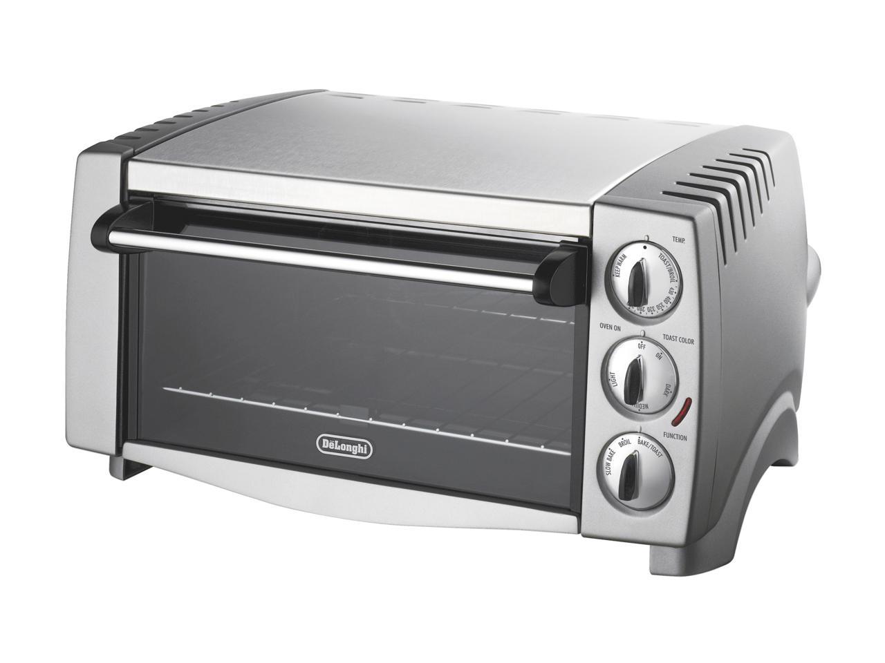 DeLonghi EO1238 Brushed Stainless Steel Toaster Oven