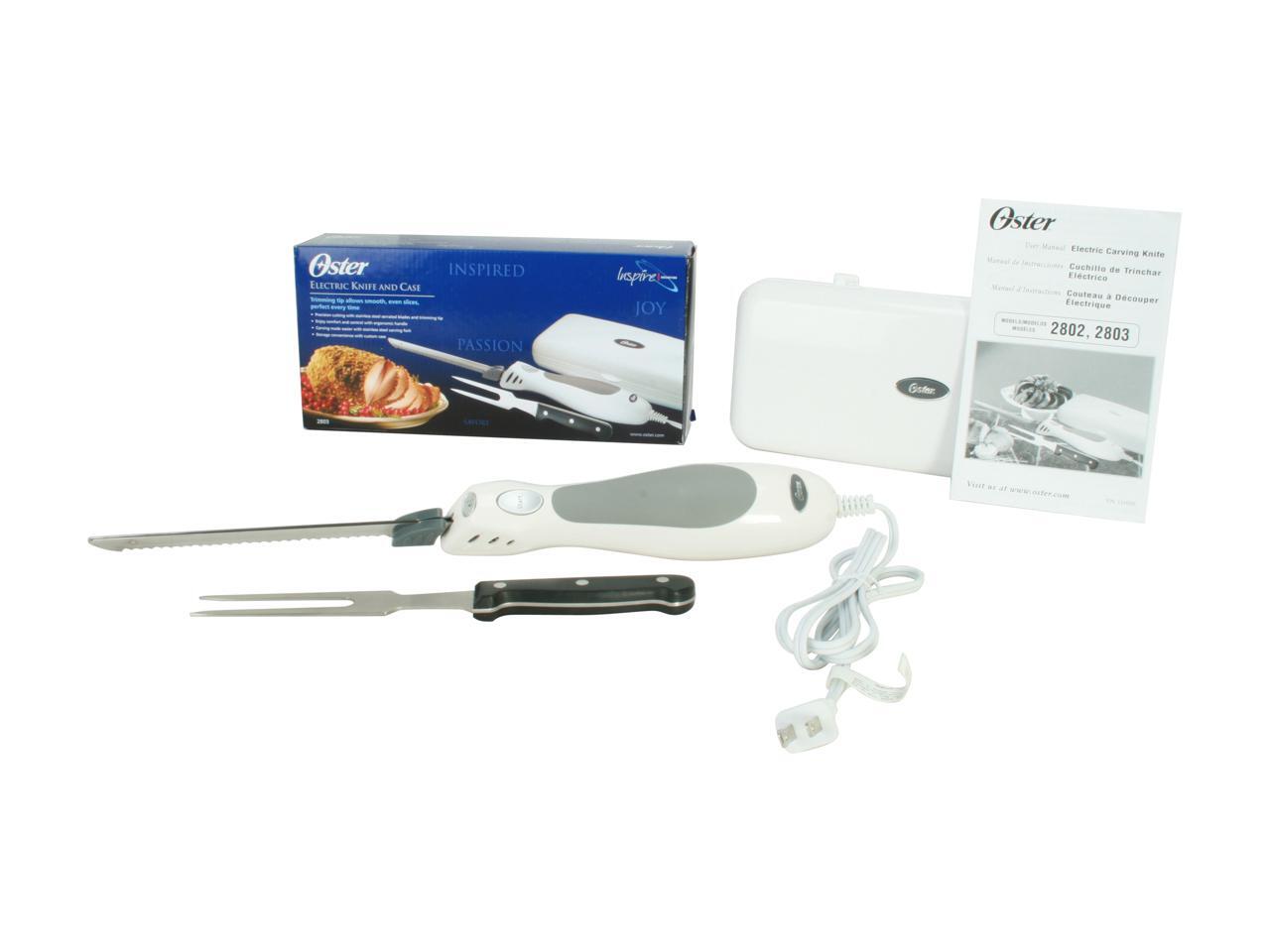 Oster 2803 Inspire Electric Knife and Case Newegg.ca