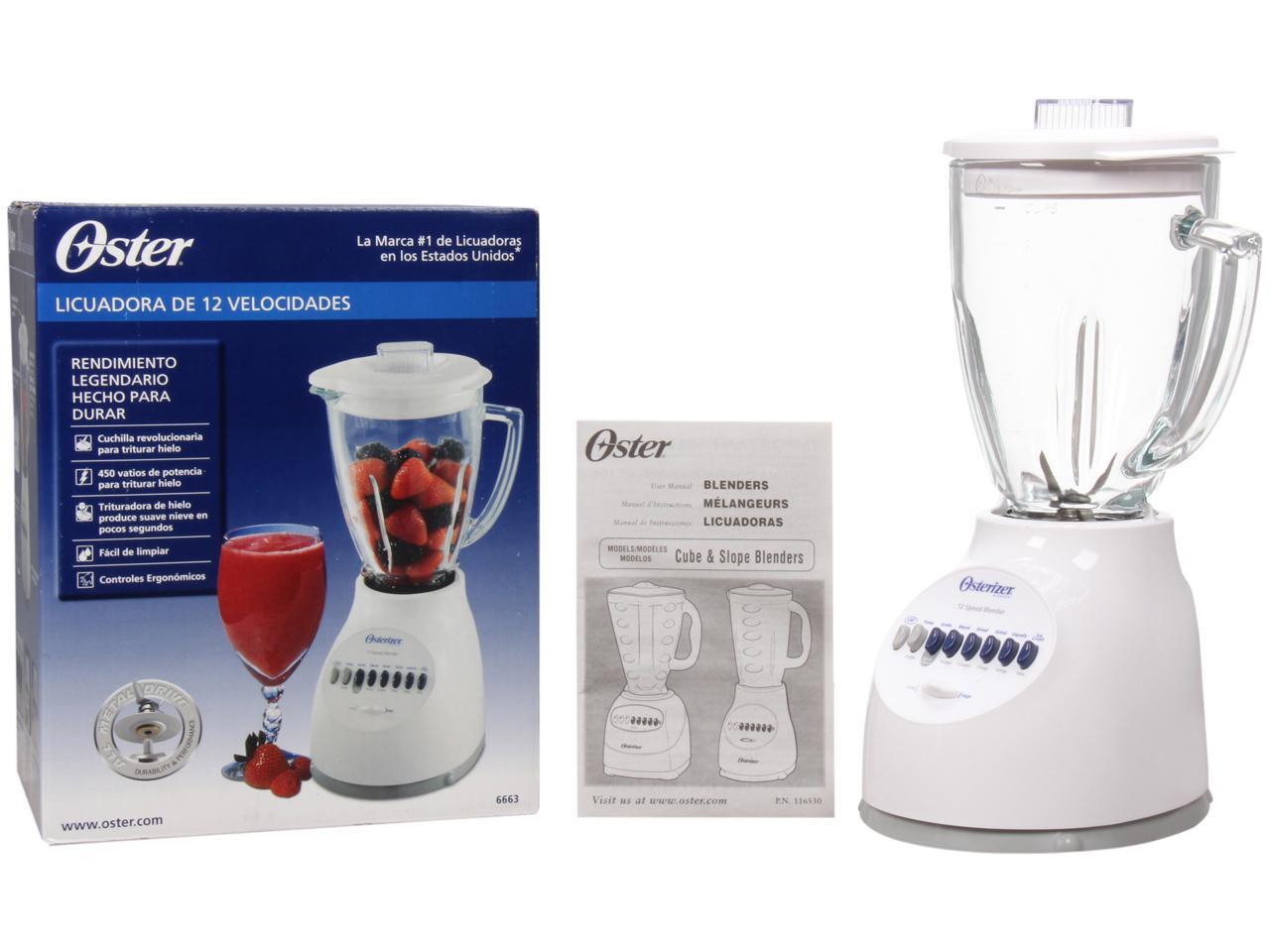 Oster 6663 White Osterizer Blender