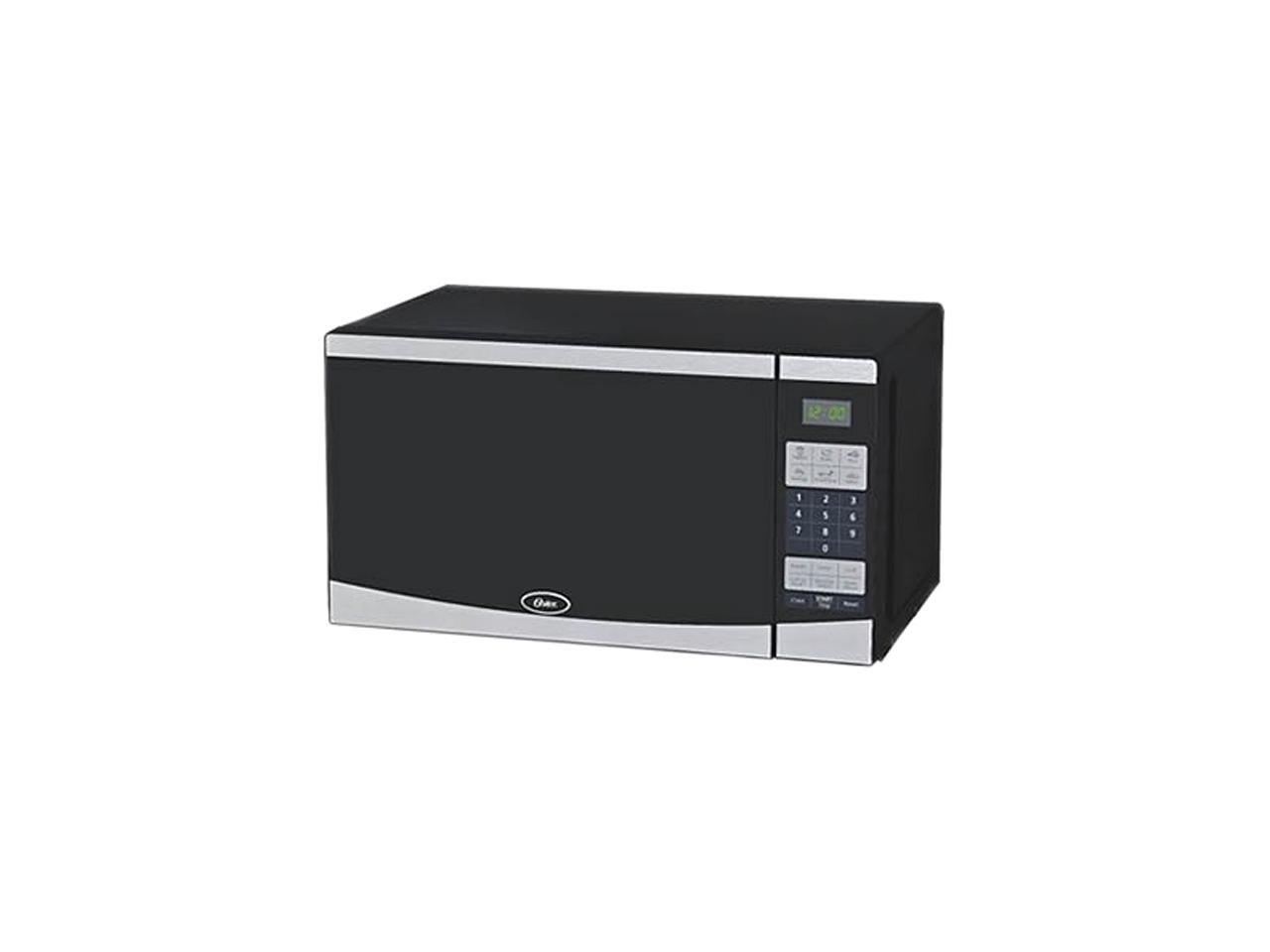 Oster 0.7 Cu. Ft. Compact Microwave Stainlesssteel/black OGYU701