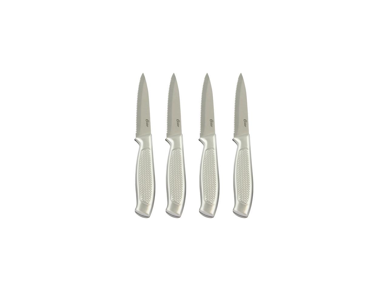 Oster 111915.04 Edgefield 4 Piece 4.5 inch Steak Knife Set with
