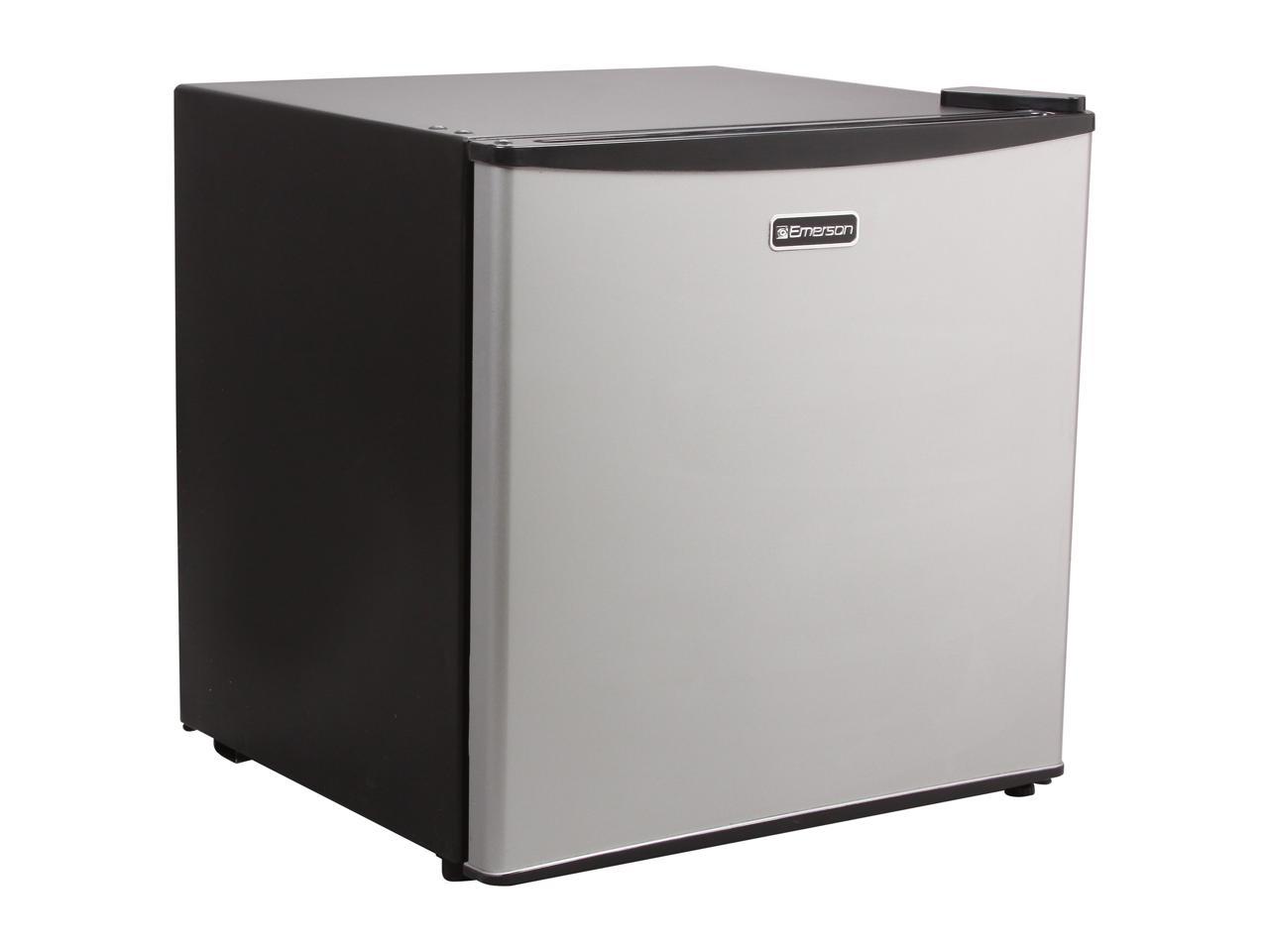 Refurbished Emerson 1.8 Cu. Ft. Compact Refrigerator Stainless Steel