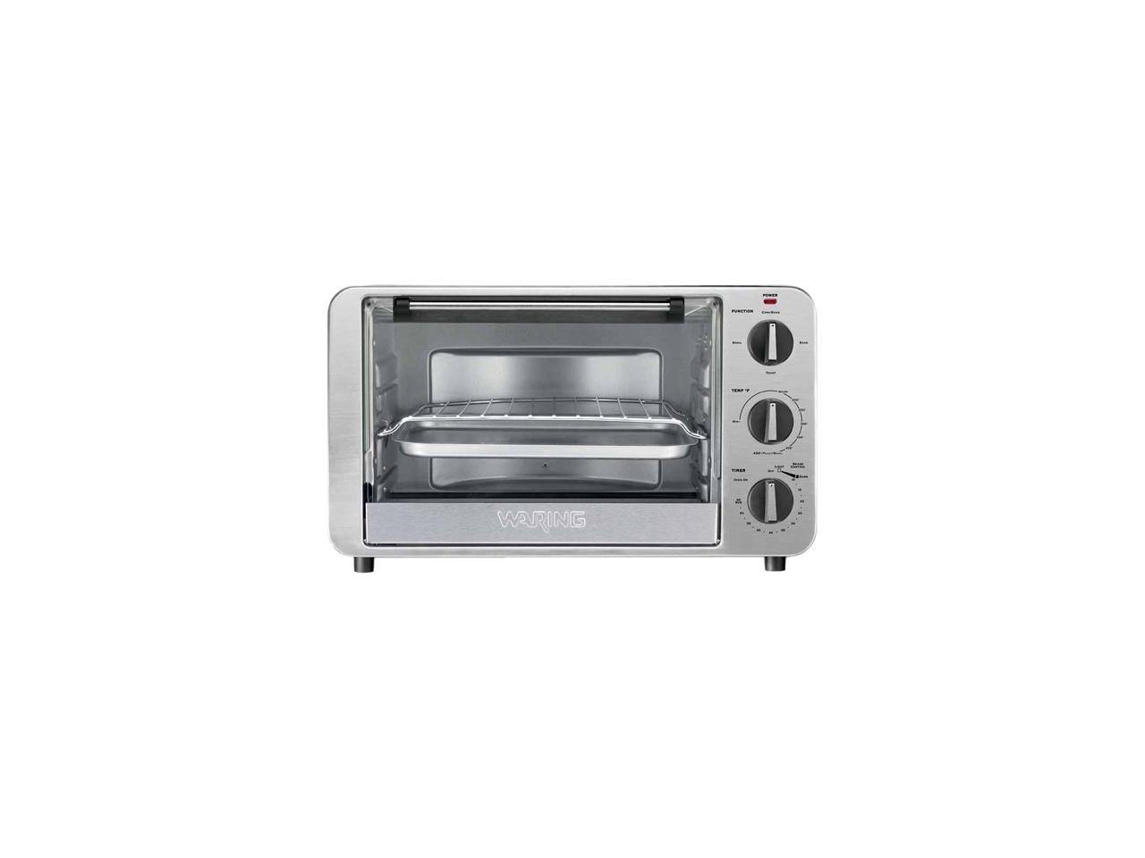 Waring Pro TCO600 Stainless Steel 1500Watt Convection Oven