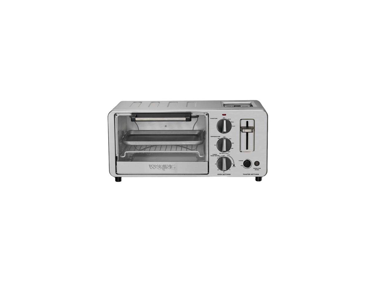 Waring Pro WTO150 1500Watt Toaster Oven with BuiltIn PopUp Toaster