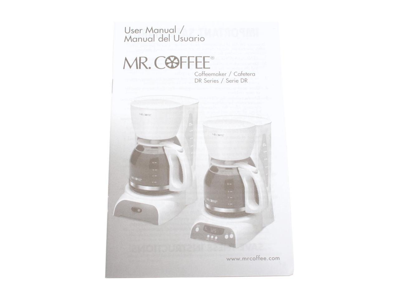 MR. COFFEE DRTX84 White 8 Cup Thermal Programmable Coffee Makers