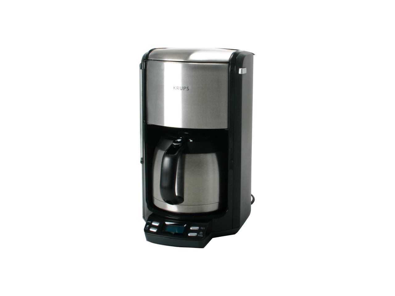 KRUPS FMF514 Black/Steel Coffee Maker