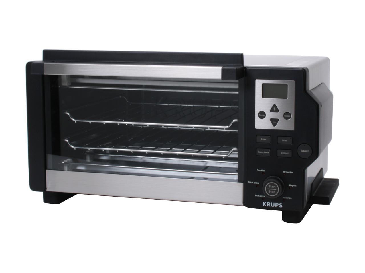 KRUPS FBC412 Stainless Steel 6slice Toaster Oven