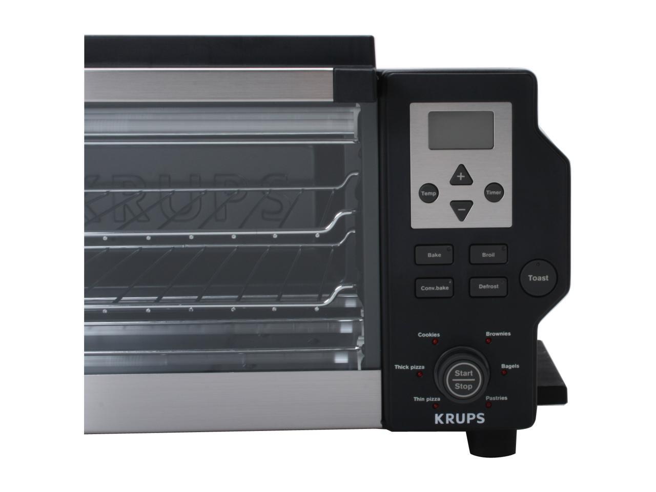 KRUPS FBC412 Stainless Steel 6slice Toaster Oven