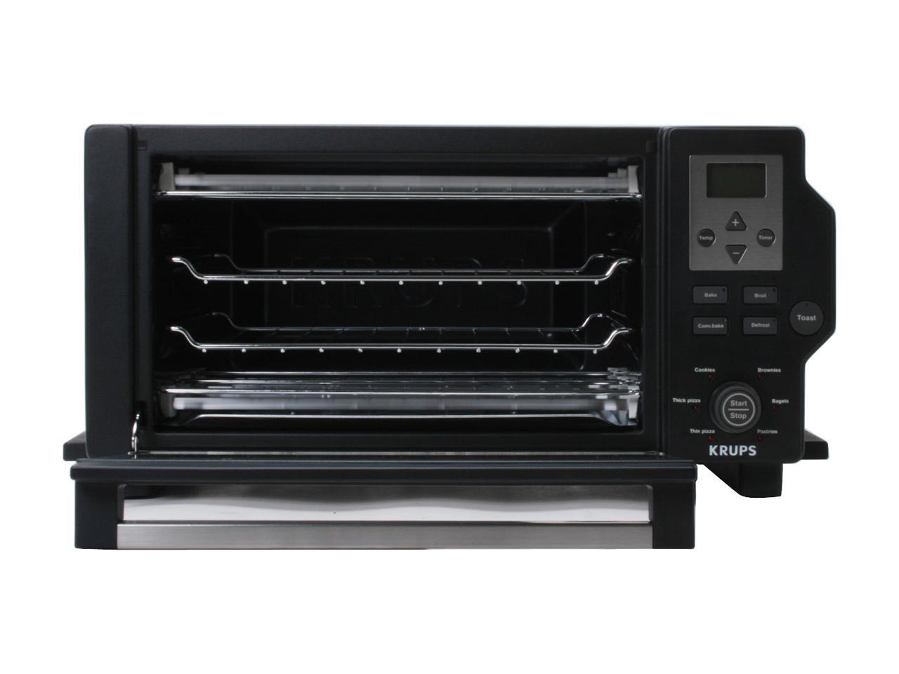 KRUPS FBC412 Stainless Steel 6slice Toaster Oven