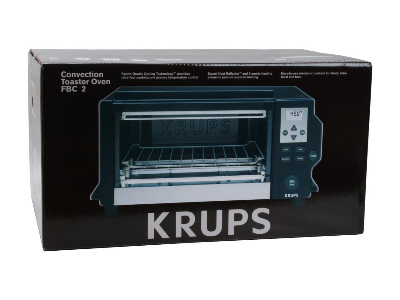 krups 6 slice convection toaster oven