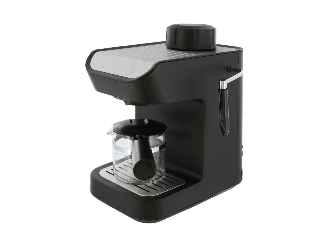 KRUPS XP1020 Steam Espresso Machine Silver/Black Newegg.ca