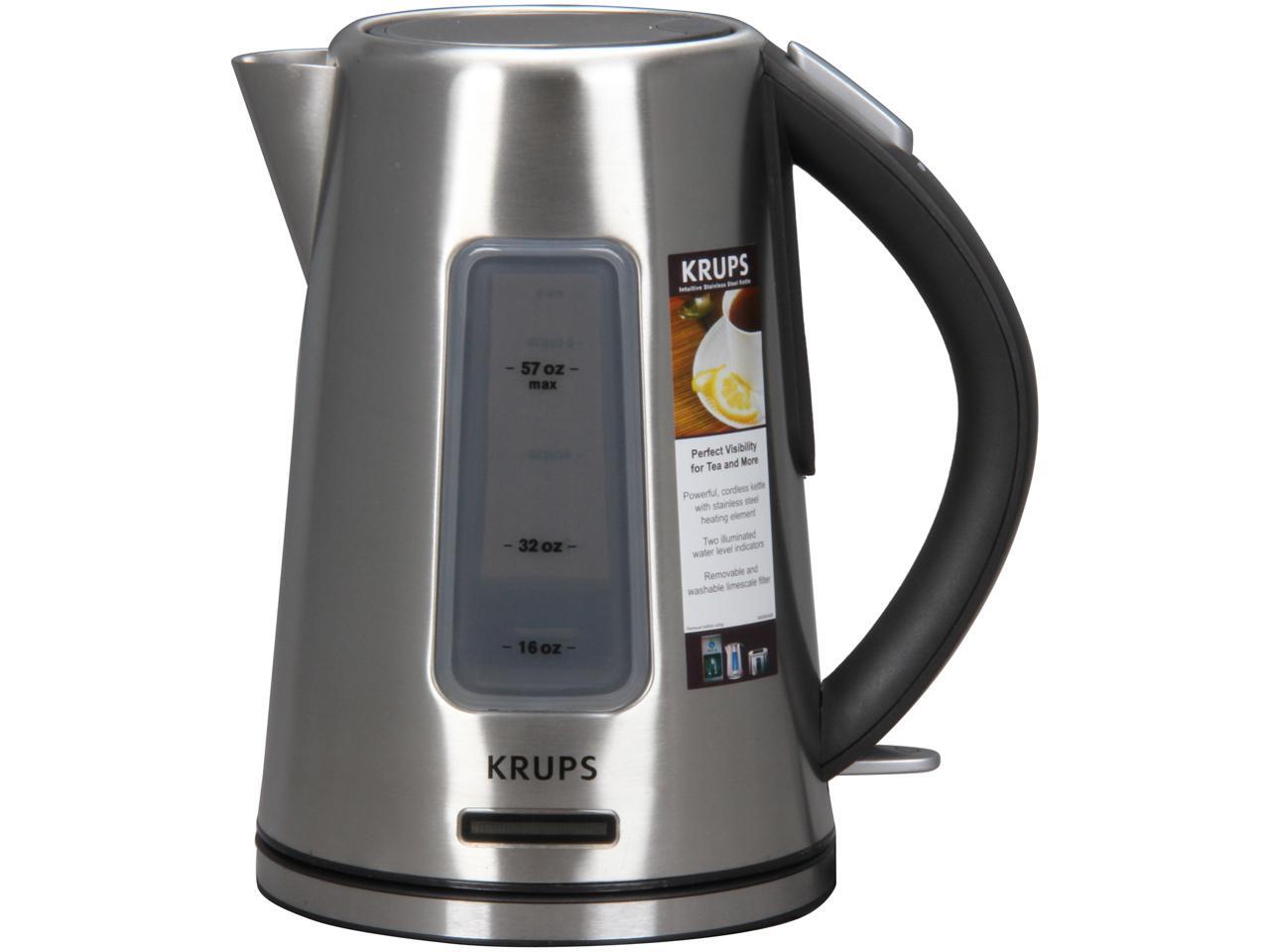 KRUPS BW3990 Prelude Electric Kettle with Blue Lighting Water Level