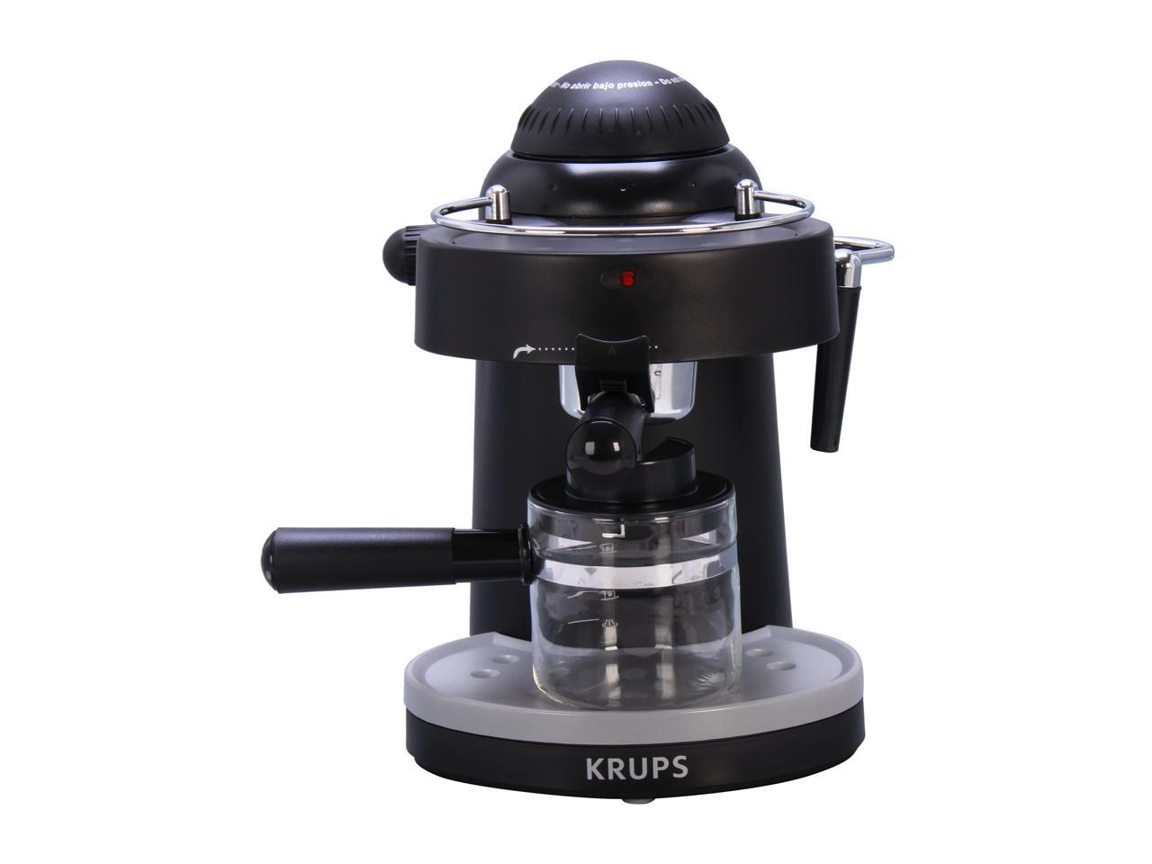 Krups XP100050 Steam Espresso Machine with Frothing Nozzle for