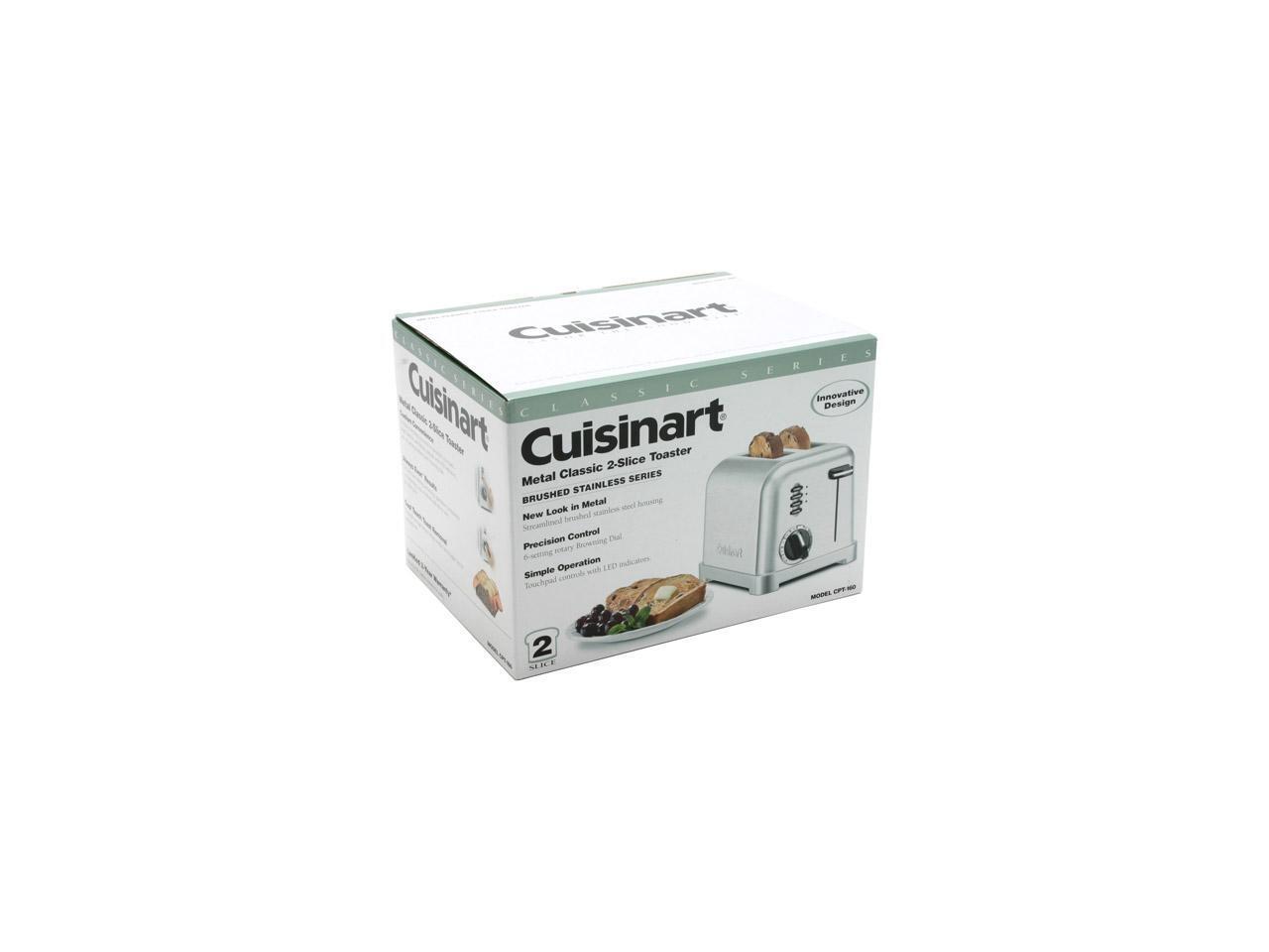 Cuisinart CPT160 2Slice Metal Classic Toaster