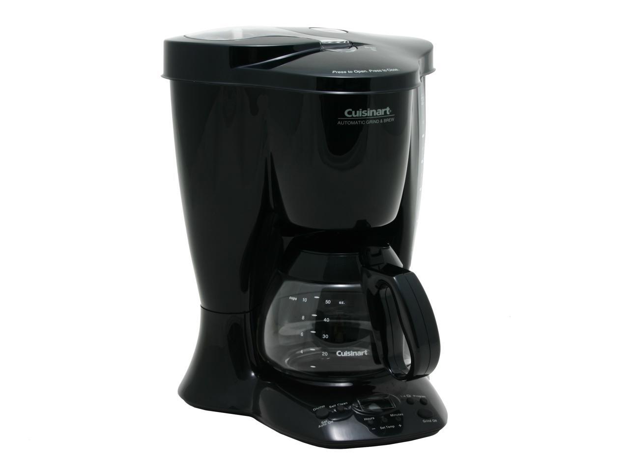 Cuisinart DGB300BK Black Grind and Brew 10Cup Automatic Coffeemaker