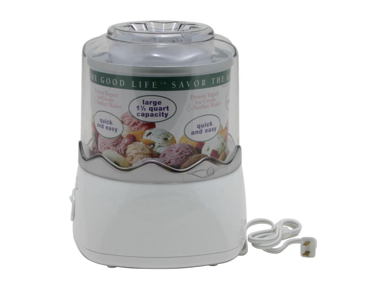 Cuisinart ICE20 Automatic Frozen YogurtIce Cream & Sorbet Maker