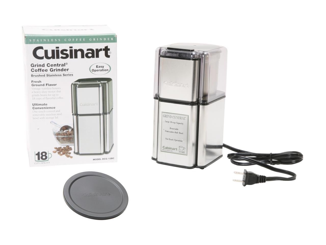 Cuisinart DCG12BC Stainless Steel Grind Central Coffee Grinder