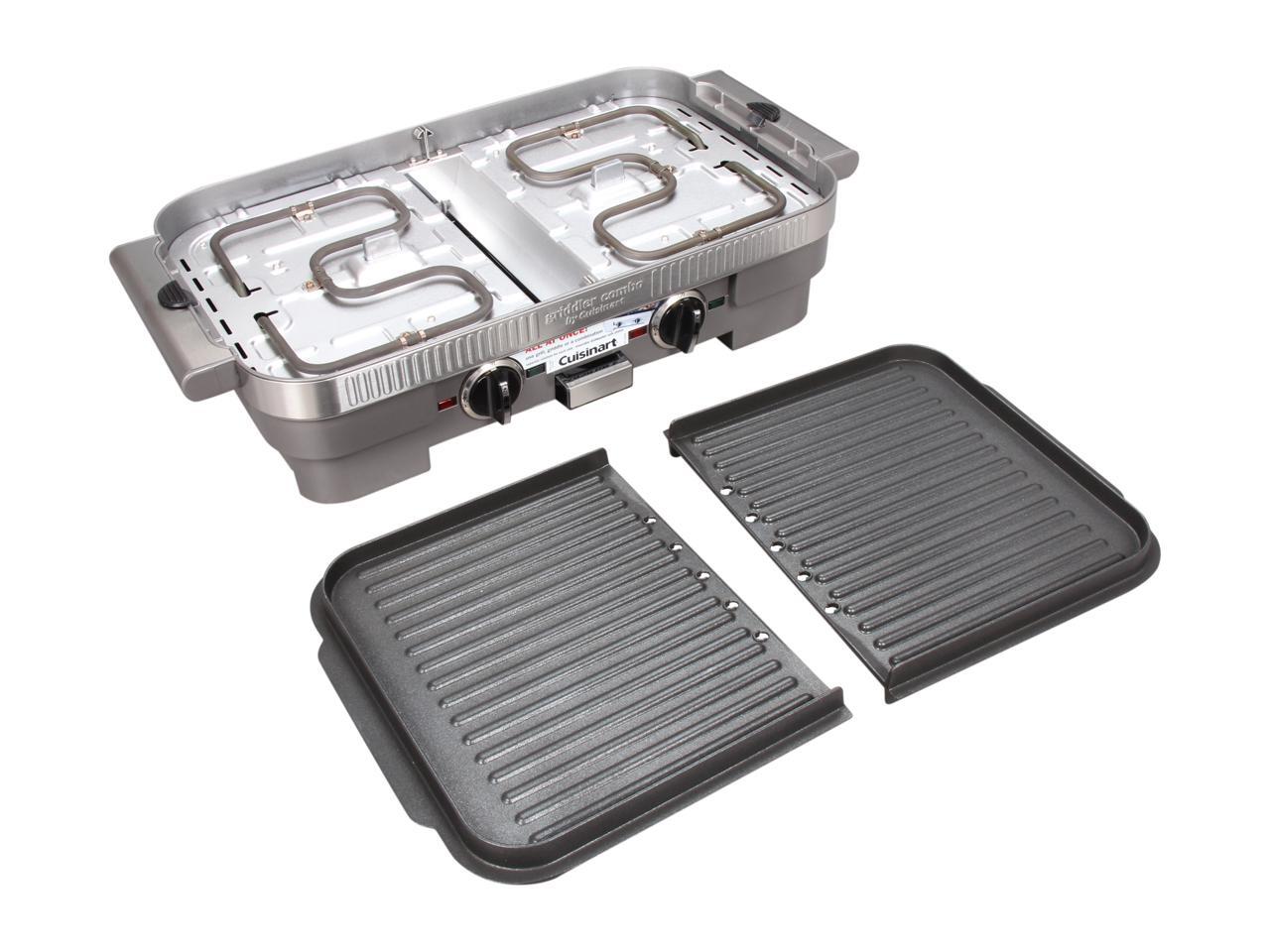 Cuisinart GR55 Stainless Steel Griddler Combo