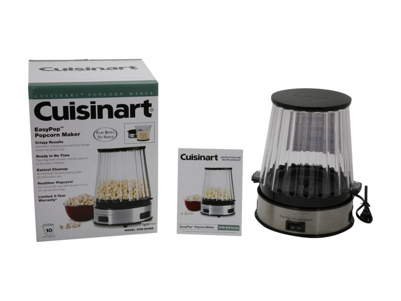 Cuisinart CPM900BK EasyPop Popcorn Maker Black