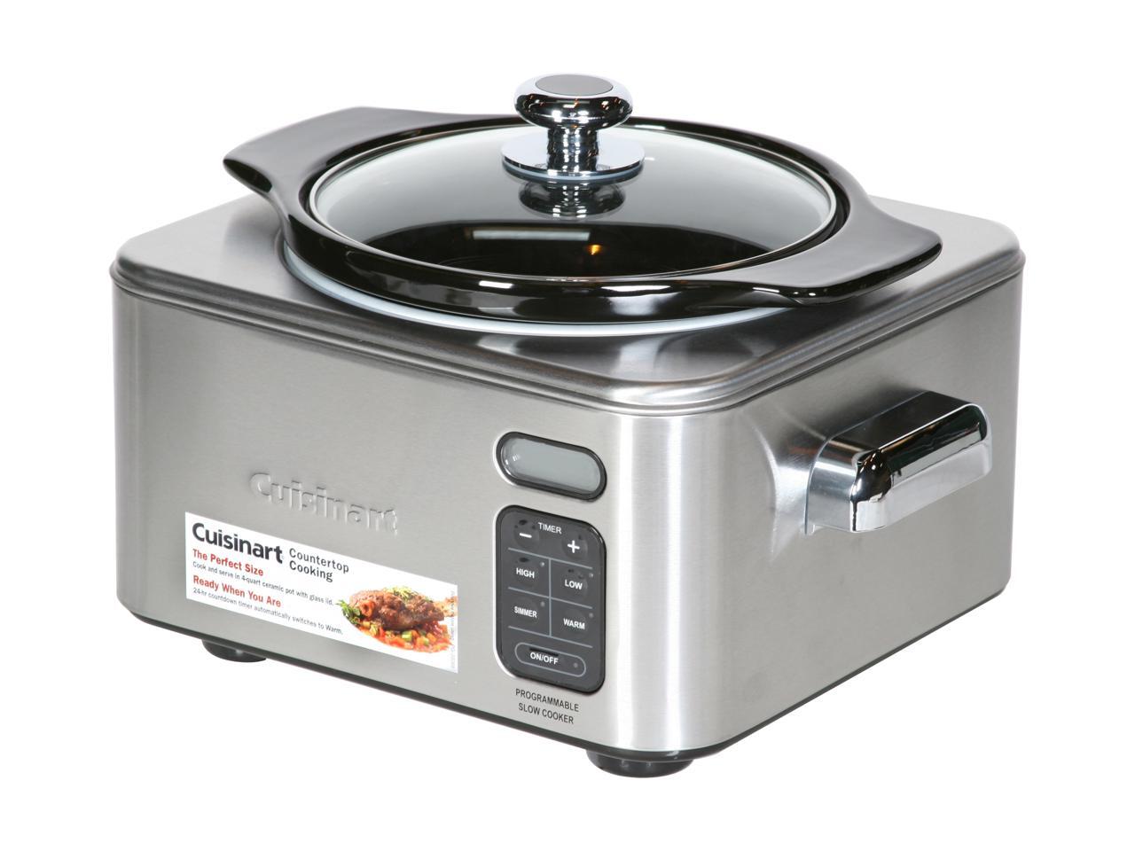 Cuisinart PSC400 Stainless Steel Programmable Slow Cooker