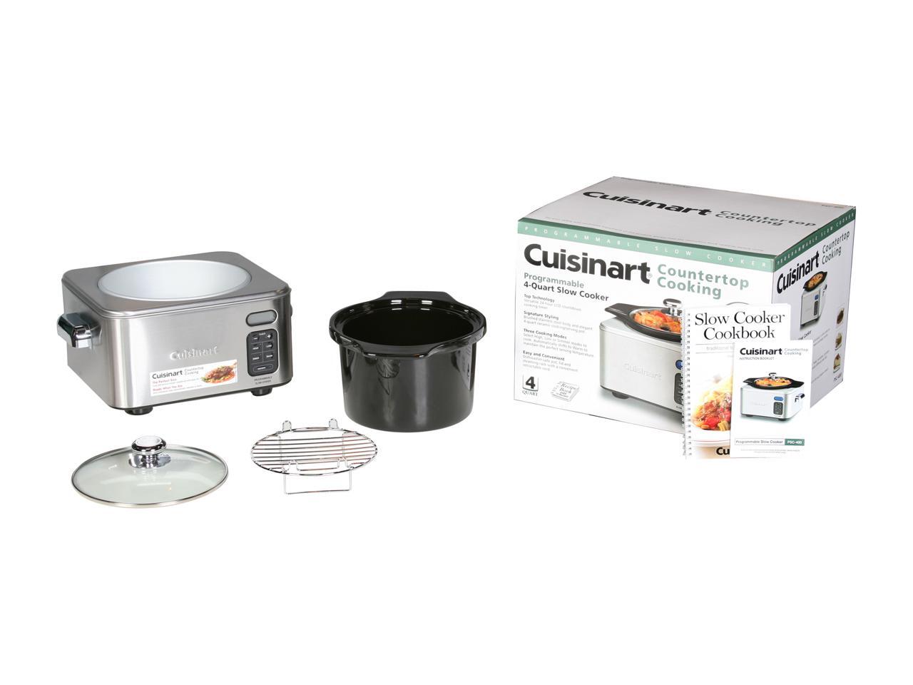 Cuisinart PSC400 Stainless Steel Programmable Slow Cooker