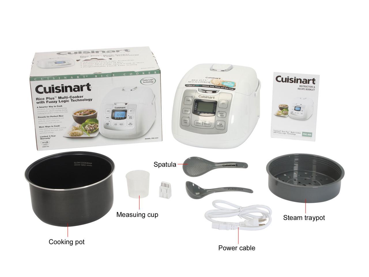 Cuisinart FRC-800 Rice Plus Multi-Cooker with Fuzzy Logic Technology 