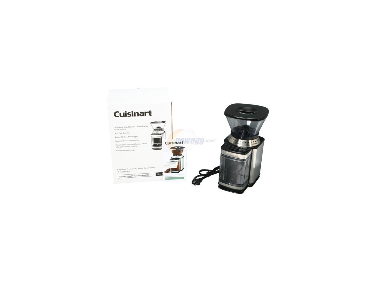 Refurbished Cuisinart DBM8FR Stainless Steel Supreme Grind Automatic