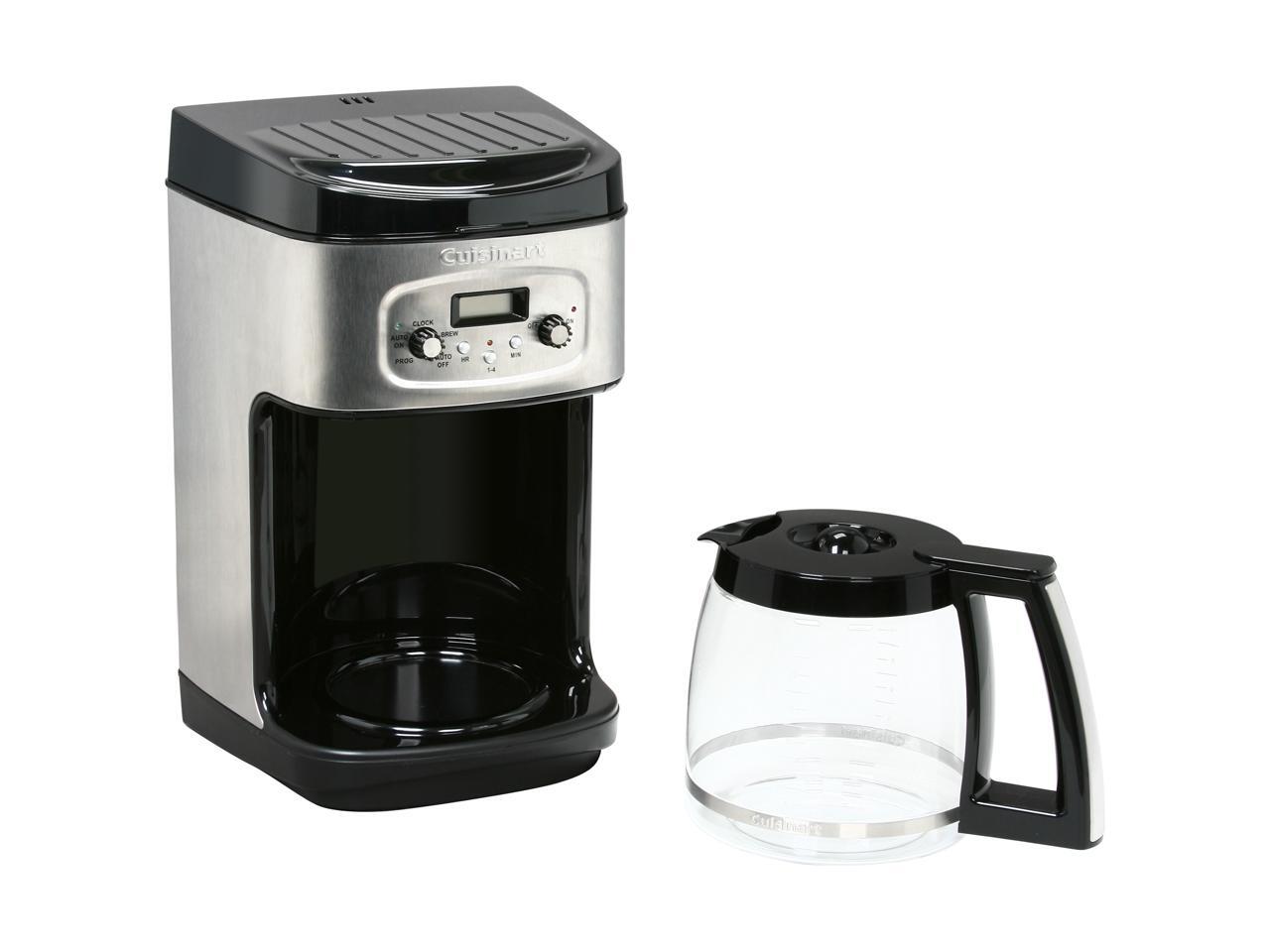 Refurbished Cuisinart CBC4400FR Black/Steel Brew Central 14cup