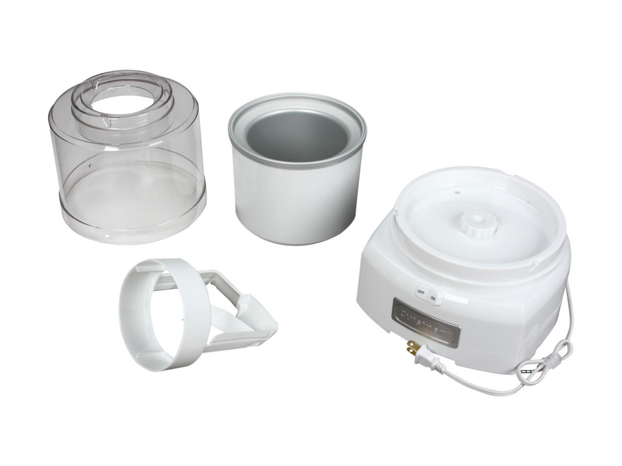 Cuisinart ICE21 1.5 Quart Frozen YogurtIce Cream Maker (White