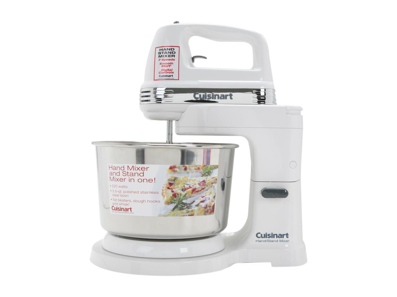 Refurbished Cuisinart HSM70FR Power Advantage Hand/Stand Mixer White