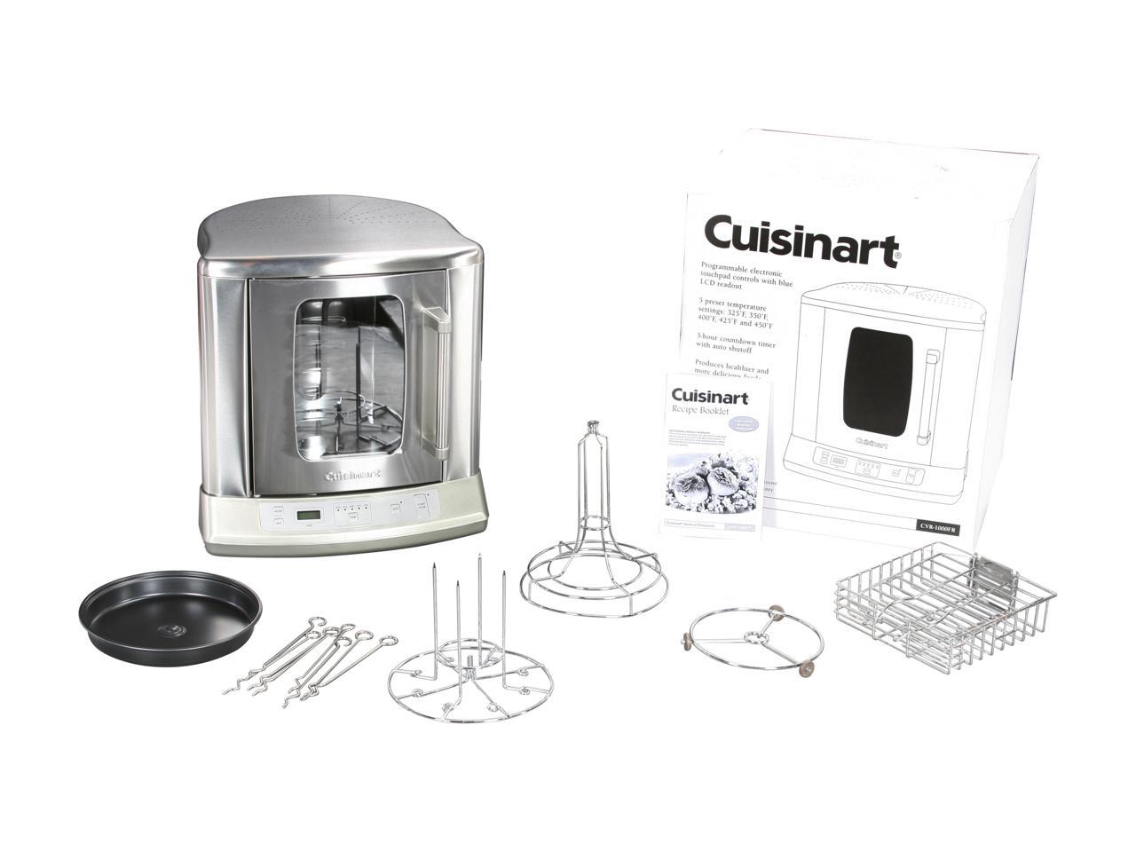 Refurbished Cuisinart Stainless Steel Vertical Rotisserie CVR1000FR