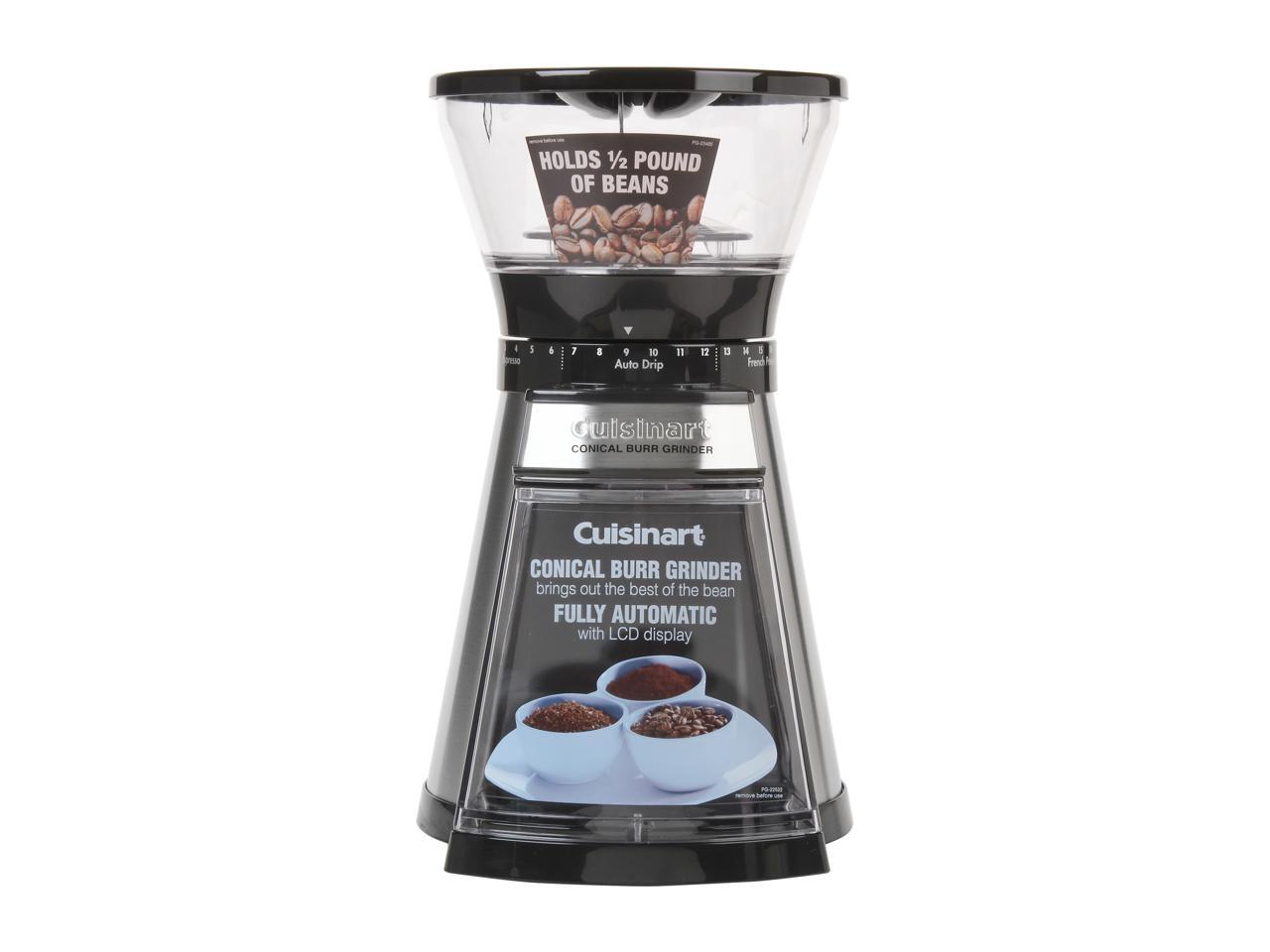 Cuisinart CBM18N Silver Programmable Conical Burr Mill