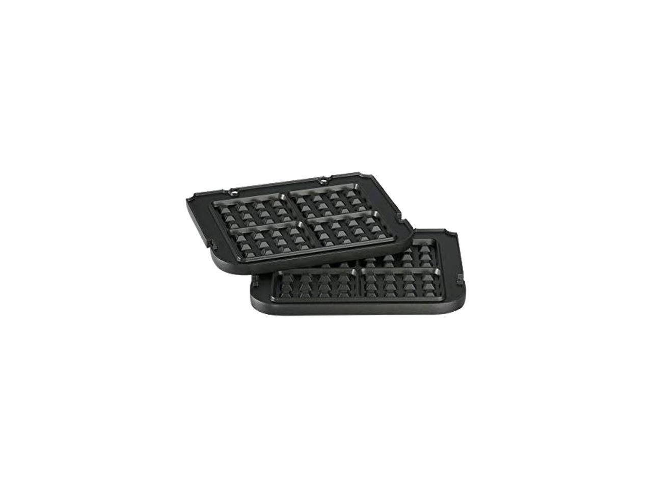 Cuisinart GRWAFP Black Griddler Waffle Plates