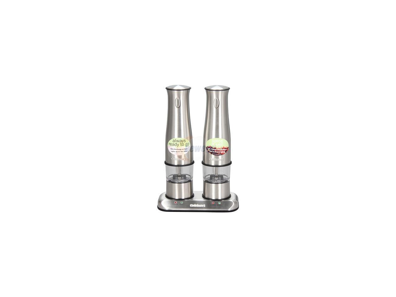 Cuisinart SP2 Stainless Steel Stainless Steel Rechargeable Salt and