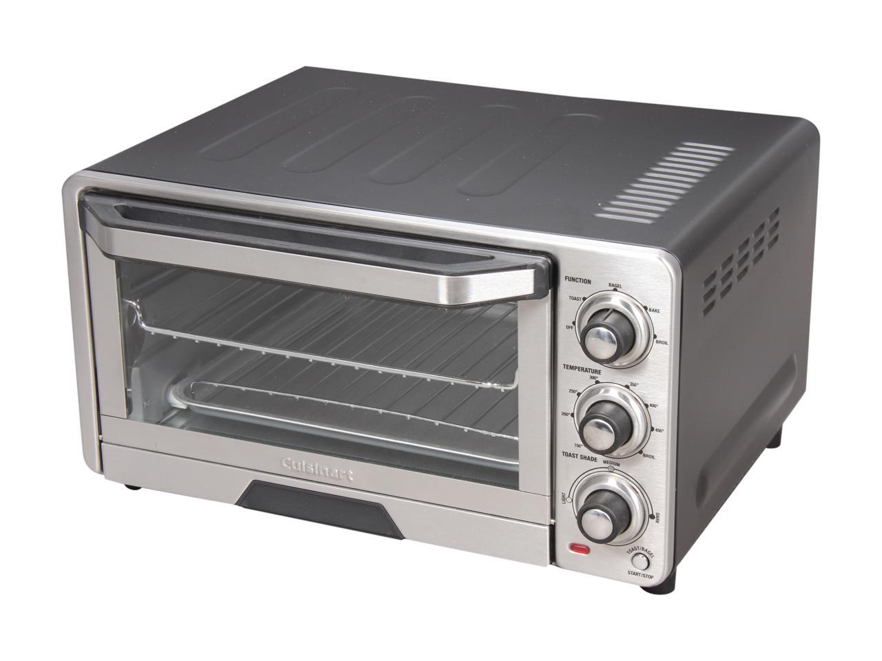 Cuisinart TOB-40 Stainless Steel Custom Classic Toaster Oven Broiler ...