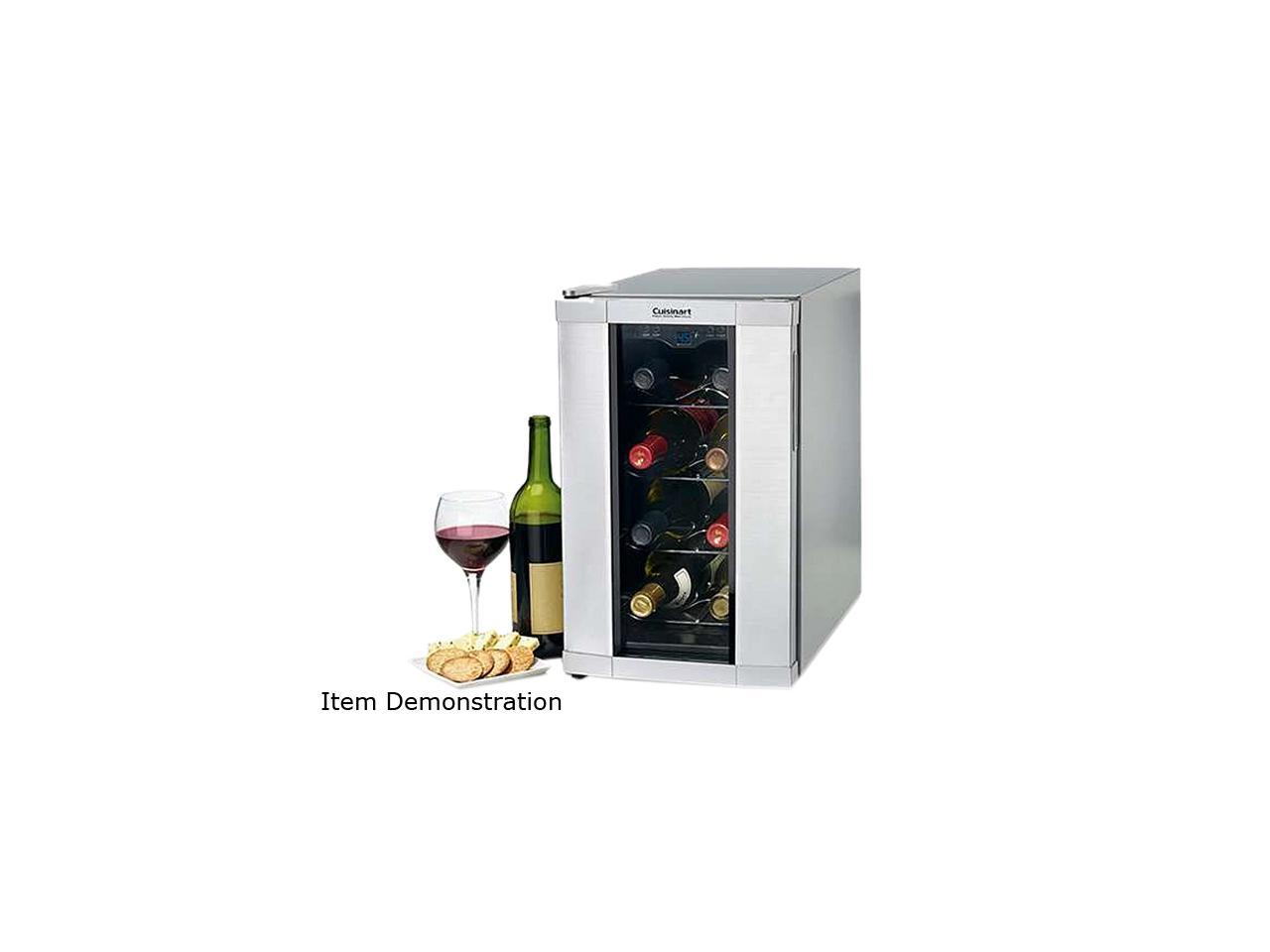 Cuisinart 8 Bottle Private Reserve Wine Cellar, Silver CWC800 Newegg.ca