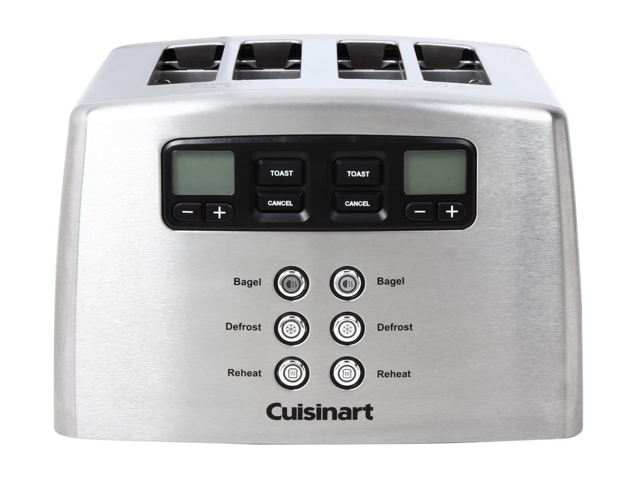 Cuisinart CPT-440 Stainless Steel Touch to Toast Leverless 4-Slice